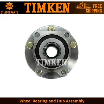 Conjunto de cojinete de rueda y buje delantero Timken para Subaru B9 Tribeca 2006-2007 AWD Foto 1 de 4