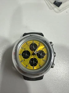 Nike WA0022 VD56-0010 Black Chronograph Face Sport Watch Not Running, No Band - Picture 1 of 2