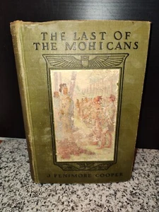Der letzte Mohikaner. James Fenimore Kupfer. Henry Holt & Co. 1910 Kopie.  - Bild 1 von 15