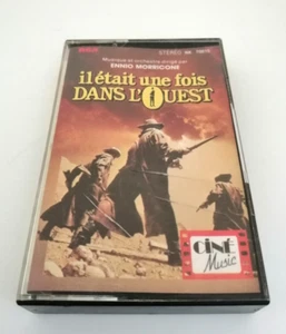 CASSETTE K7 AUDIO TAPE MC - ENNIO MORRICONE IL ÉTAIT UNE FOIS DANS L’OUEST 🎬 - Imagen 1 de 2