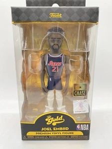 Funko Gold NBA Joel Embiid 5” Figure Philadelphia Sixers CHASE - Picture 1 of 6