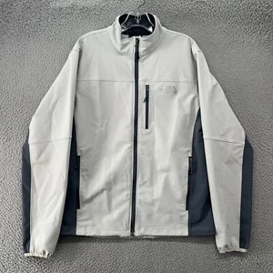 The North Face Jacket Mens Medium Mock Neck Full Zip Stretch Outerwear - Picture 1 of 13