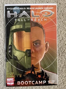 Halo Fall of Reach Bootcamp #1 Exclusive Not for Resale 2010 Marvel Game Comic - Picture 1 of 6