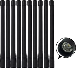 Paquete de 10 antenas látigo ATV-6XL radio VHF 136-174 MHz VX130 VX160 VX170 VX231 VX261 - Imagen 1 de 2