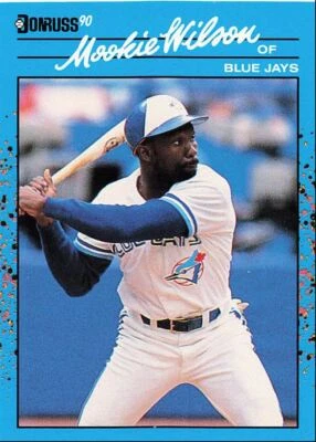 1990 Donruss Best of the AL Mookie Wilson Toronto Blue Jays #28 - Image 1 of 2