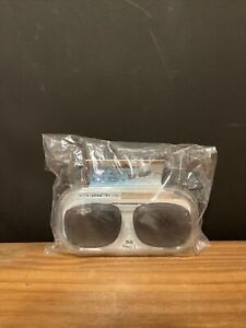 Polar Optics 56 Rec 1 Gray Polarized Full Frame Clip On Sunglasses W/Case NWT