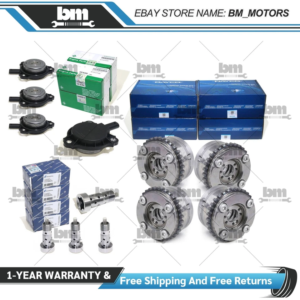 DAYCO for Mercedes Benz M278 GLE63 AMG SL550 S550 E550 V8 Camshaft Adjuster kit — 第 1/4 张图片