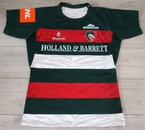 Leicester Tigers Rugby Home Shirt 2018/2019 - Kukri XL Pro Player Jersey Top G3C - Picture 1 of 11