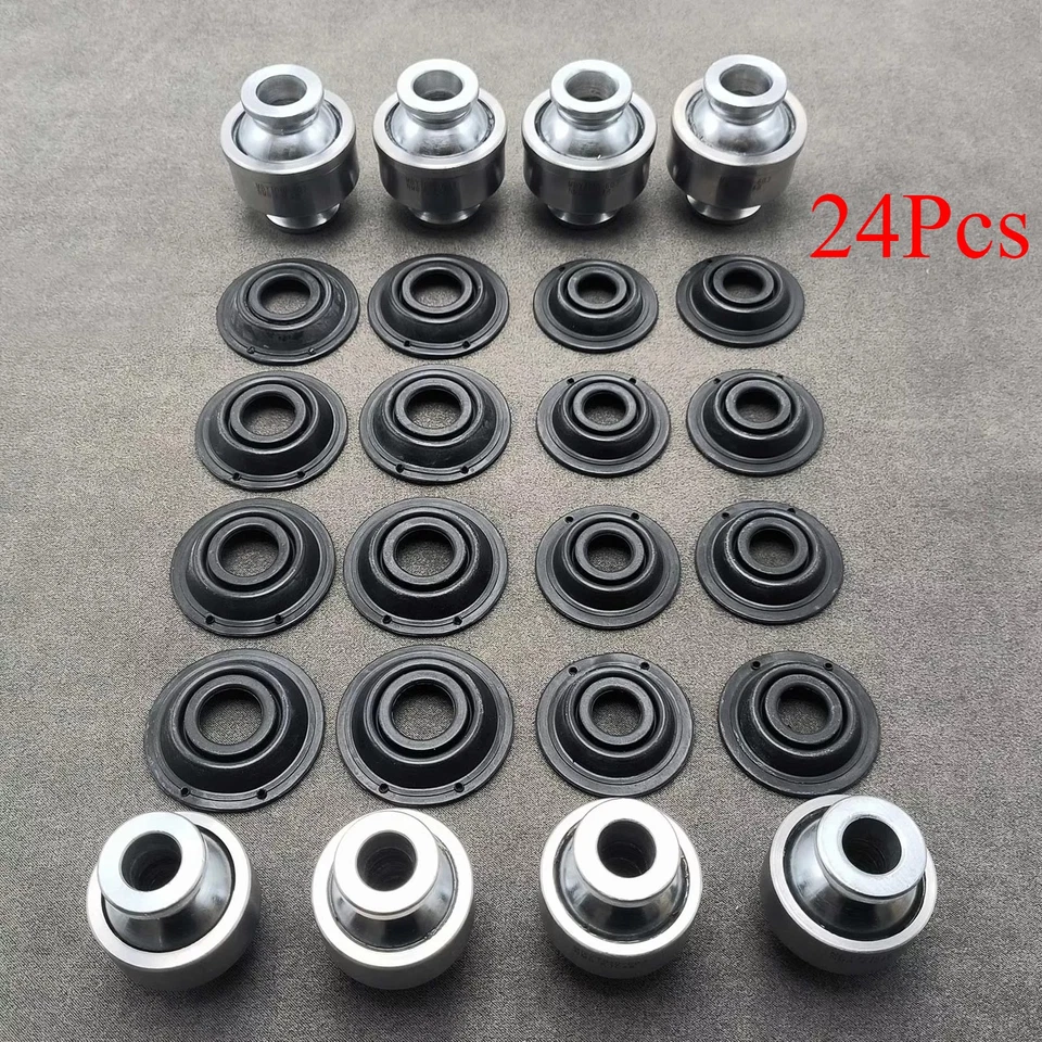 24 Pcs Upper & Lower Control Arm Ball Joint Kit For Ferrari 360, 430, 599, 612 Foto 1 de 4