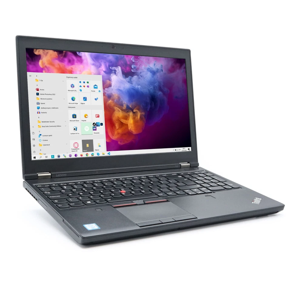 Lenovo ThinkPad P50 Laptop i7-6820HQ 16GB 256GB SSD 15.6" NVIDIA Quadro M1000M - Bild 1 von 4