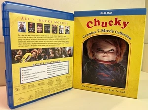 Chucky Complete 7-Movie Collection Blu-ray Box Set, Bonus, Read for Info - Picture 1 of 9