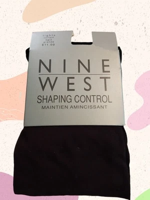 Medias Shaping Control negras altas de Nine West Foto 1 de 3
