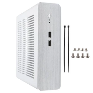 Mini Itx Case Htpc Computer Case All Aluminum Body Porous Heat - Bild 1 von 12