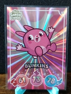 2024 Pinata Smashlings Serie 1 Bunkins Pink Foil EDIZIONE LIMITATA #60 - Foto 1 di 2