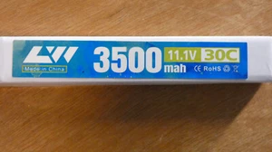 LIMSKEY 11,1V 4S 3300mAh 30C LiPo Batterie für RC Drohne Flugzeug Auto *NEU* - Bild 1 von 3