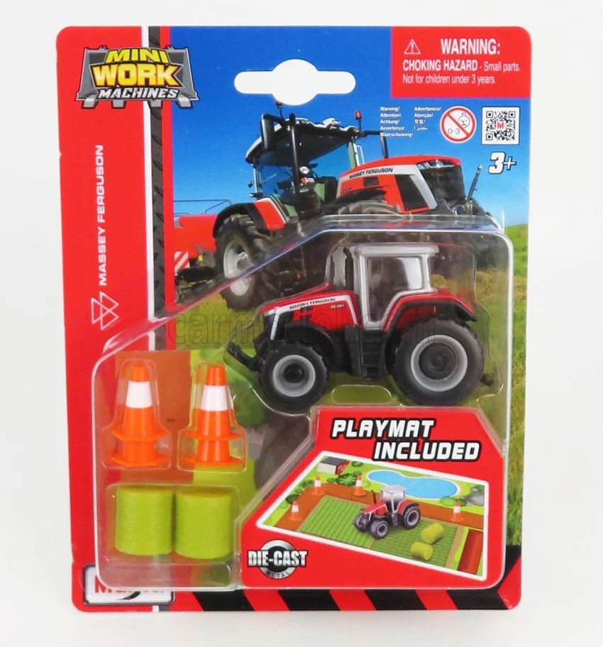 MODELLINO AGRICOLO STATICO DIECAST MASSEY FERGUSON 8S.265 TRATTORE 2020 1:64 - Immagine 1 di 1