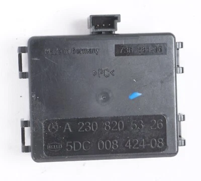 03-12 MERCEDES-BENZ R230 SL500 REAR VIEW MIRROR RAIN/HEADLIGHT SENSOR MODULE OEM - Image 1 of 3