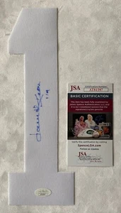 Dave Keon Signed Toronto Maple Leafs Whalers White Jersey Number #1 With JSA COA - Picture 1 of 1