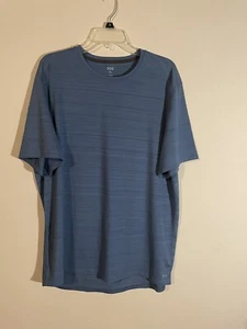 DSG T-shirt Men's XL Blue Activewear Short Sleeve Dicks Sporting Goods Crew Neck - Picture 1 of 13