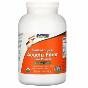 Now Foods, Certified Organic, Acacia Fiber, Powder, 12 oz (340 g) - Picture 1 of 1