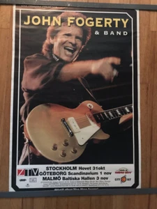 Póster de concierto de JOHN FOGERTY Estocolmo 24x36 - Imagen 1 de 1