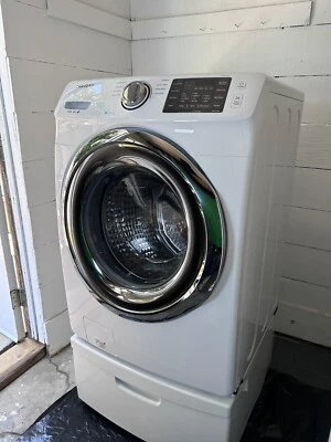 Samsung 4.2 Cu. Ft. White Front Load Washer - Image 1 of 4