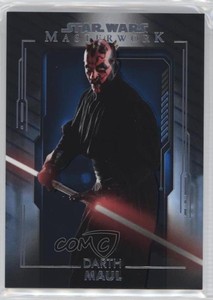 2020 Topps Star Wars Masterwork Blue Darth Maul #67 8o0