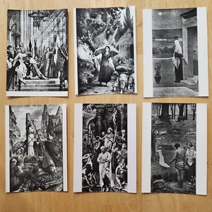 1950s Postcard Paris France Museum Art Le Pantheon Ste Genevieve Unposted 6 - Picture 1 of 8