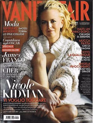 Vanity Fair Magazine Nicole Kidman Cher James Franco Angela Finocchiaro Fashion - Image 1 of 4