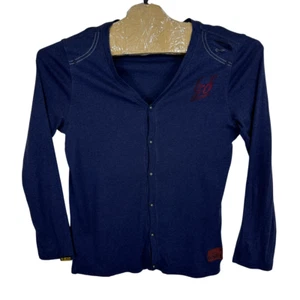 Cárdigan G-Star Dazzle Para Hombre Grande Azul Cuello en V Tejido Suéter Ligero Algodón - Imagen 1 de 13