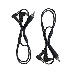 (2) Pack of 2 Way Split Effects Pedal DC Power Cables for CIOKS Power Supplies  - Picture 1 of 3