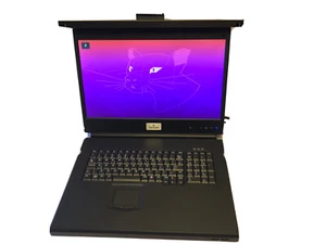 Consola AVOCENT LRA185KMM-001 18,5"" USB LCD KVM teclado inglés con rieles - Imagen 1 de 2