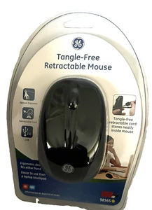 GE 98565 Tangle-Free Retractable Mouse new - Picture 1 of 5