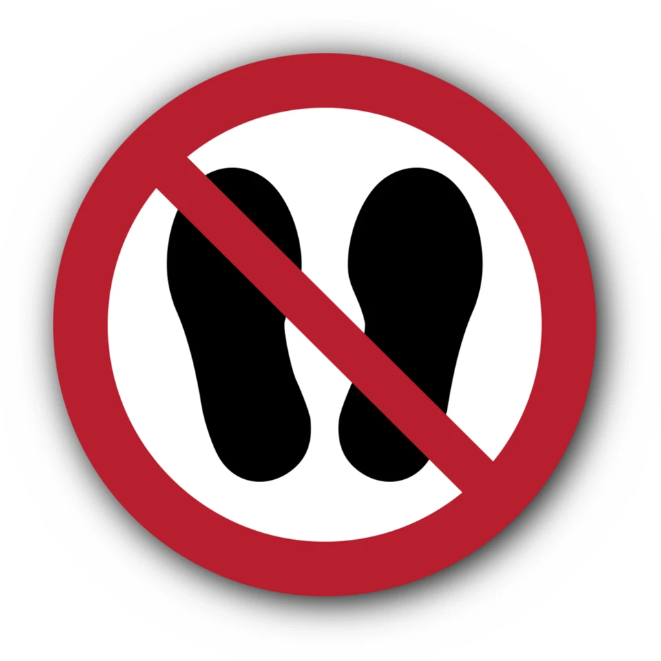 ZEUNERT-SCHILDER Verbotszeichen, P024, Betreten der Fläche verboten , ASR A1.3, DIN EN ISO 7010