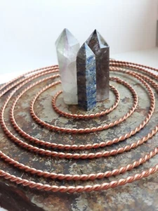 1/8 (2.58') of Copper Tensor Ring Sacred Measure Royal Cubit 144 MHz - Picture 1 of 12