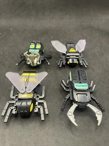 Vintage Bug Bots Buddy-L KO Transformer Insect Motorized 1984 Rare Lot Of 4 NICE - Picture 1 of 15