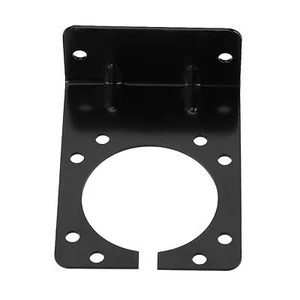 Trailer Connector Plug Trailer Connector Bracket Metal 7 Pin Caravan Towing - Picture 1 of 8