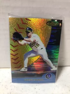 Raro 2000 miglior rifrattore oro JASON GIAMBI Oakland A's #11 - Foto 1 di 8