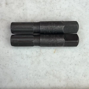 Ridgid Longrip 3/8" Drive 1/2" Drill Pipe Extractor No. 82 USA - Set of 2 - Picture 1 of 4