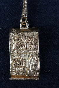 1966 Vintage Key Chain Bless This Car White Ind, Inc. Westfield, MA - Picture 1 of 6