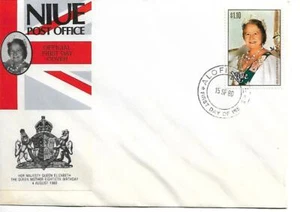 Niue 1980 80th Birthday of The Queen Mother FDC - Picture 1 of 1