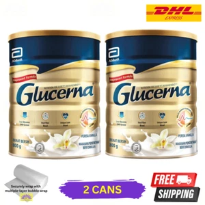 2 X Glucerna Triple Care Diabetic Milk Powder Vanilla 800g - Free DHL Express - Picture 1 of 11