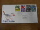 23/07/1982 First Day Cover: British Textiles - Post Office/Royal Mail, 1St Day O