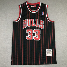 Chicago Bulls Scottie Pippen 33# sewn fan jerseys