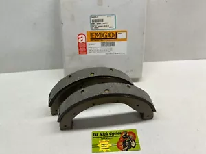 EMGO K MODEL 52/53 FRONT, K MODEL 52/53 & SPORTSTER 54/78 REAR BRAKE SHOES - Picture 1 of 3