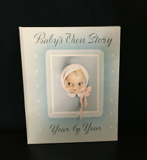 Antique 1941 "Baby's Own Story Year by Year" Unused Baby Book w Paper Envelope