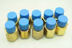 10 New Parker Reducing Adapter 6-6 RA-B Brass Pipe Fittings / 3/8" F x 3/8" M - Picture 1 of 5