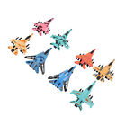 4Pcs Fighter Jet Model Toy Pull Back Alloy Collectible Aircraft Model Gifts ?
