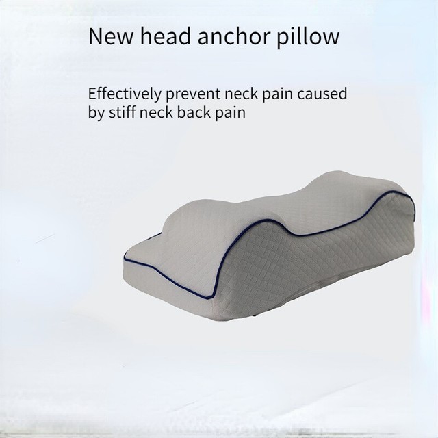 Almohada de belleza YourFacePillow, almohada para dormir antiarrugas y  antienvejecimiento, almohada de prevención de arrugas para dormir boca  arriba, almohada de espuma viscoelástica para dormir para mantener la  cabeza recta (estándar)