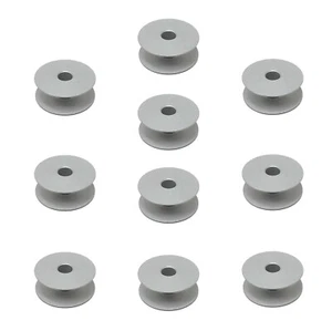 10 Large ALUMINUM M SIZE BOBBINS for Grace Qnique Longarm Quilting Machines - Picture 1 of 1